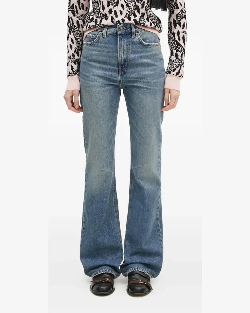 Fiorucci Jeans mit Logo-Patch - Blau Blau