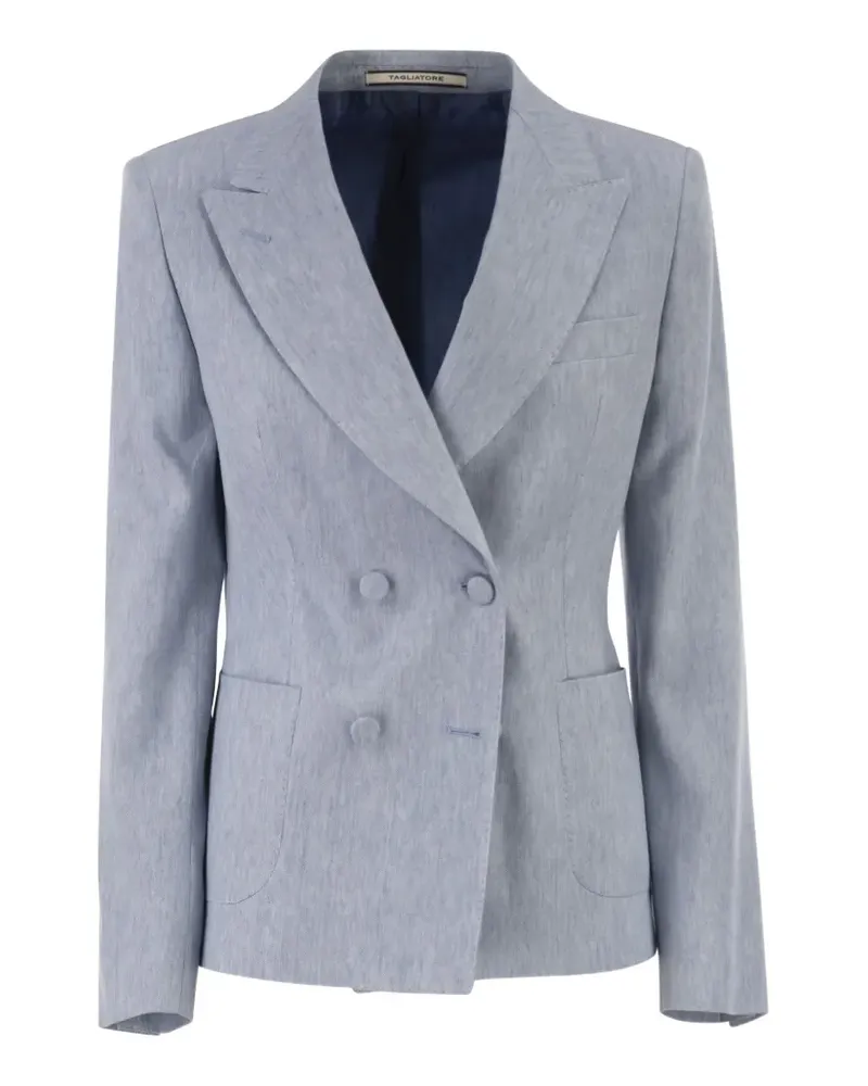 Tagliatore double-breasted blazer - Blau Blau