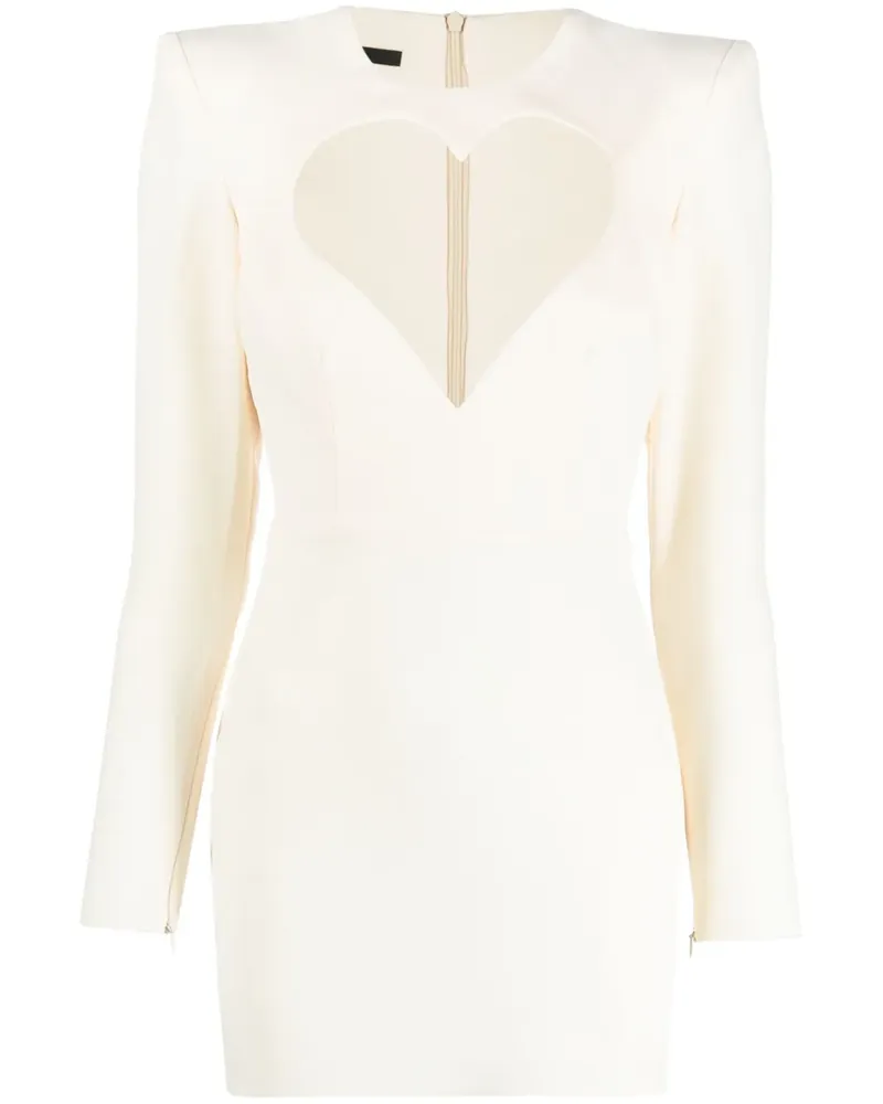 Alex Perry Minikleid mit Cut-Out - Gelb Gelb