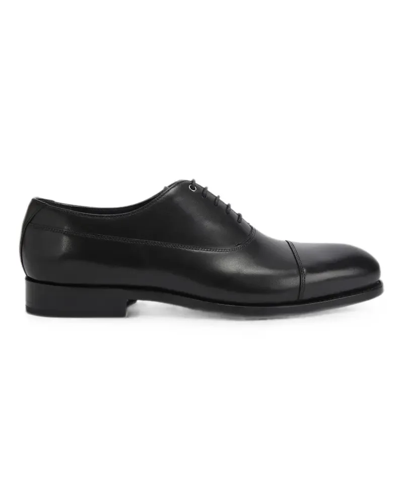 Kurt Geiger Sloane cap-toe lace-up Oxford shoes - Schwarz Schwarz