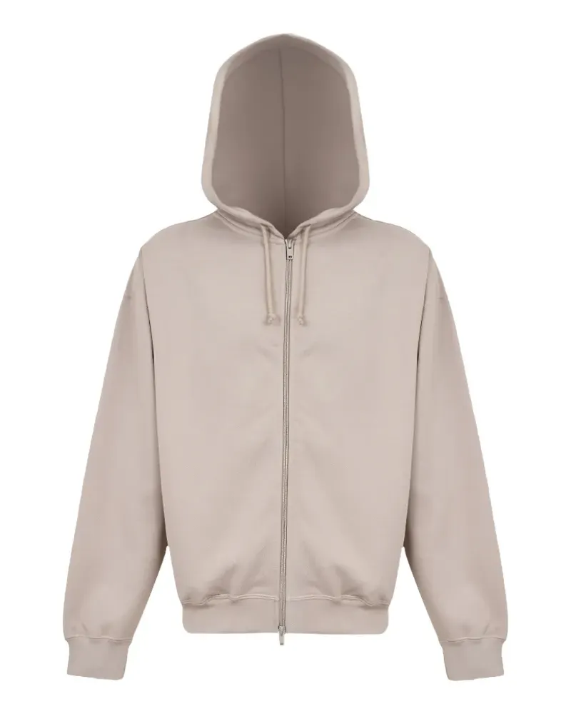 Y-3 Kapuzenjacke mit Reißverschluss - Nude Nude
