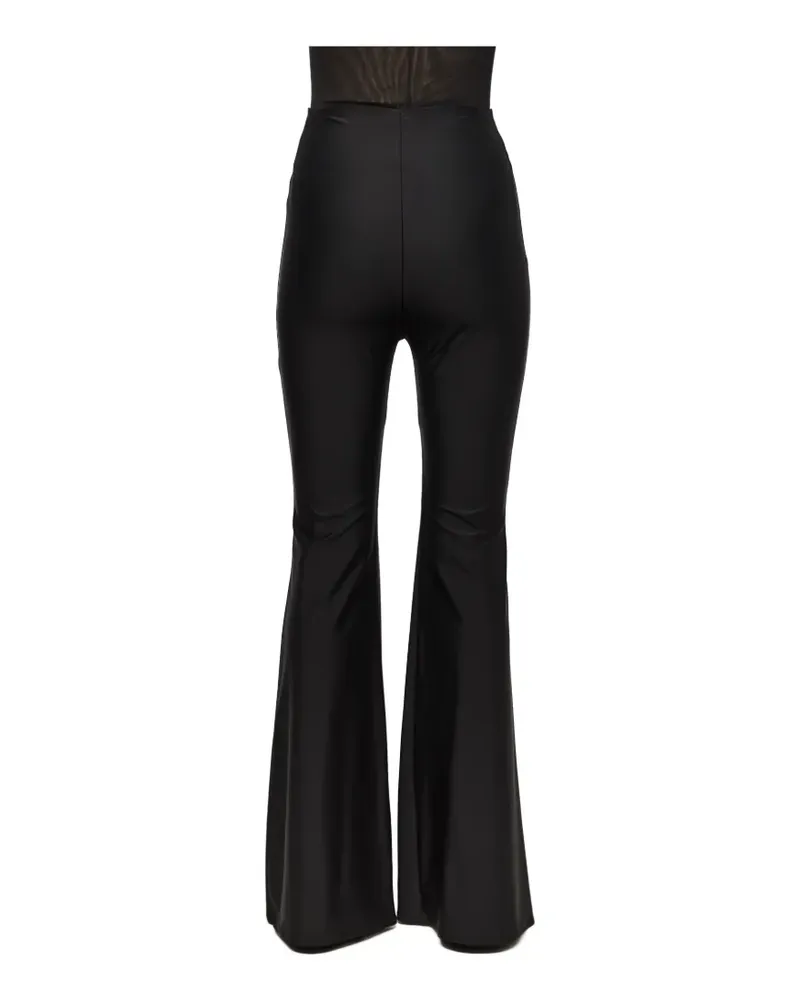 ATU Body Couture Schlaghose mit hohem Bund - Schwarz Schwarz