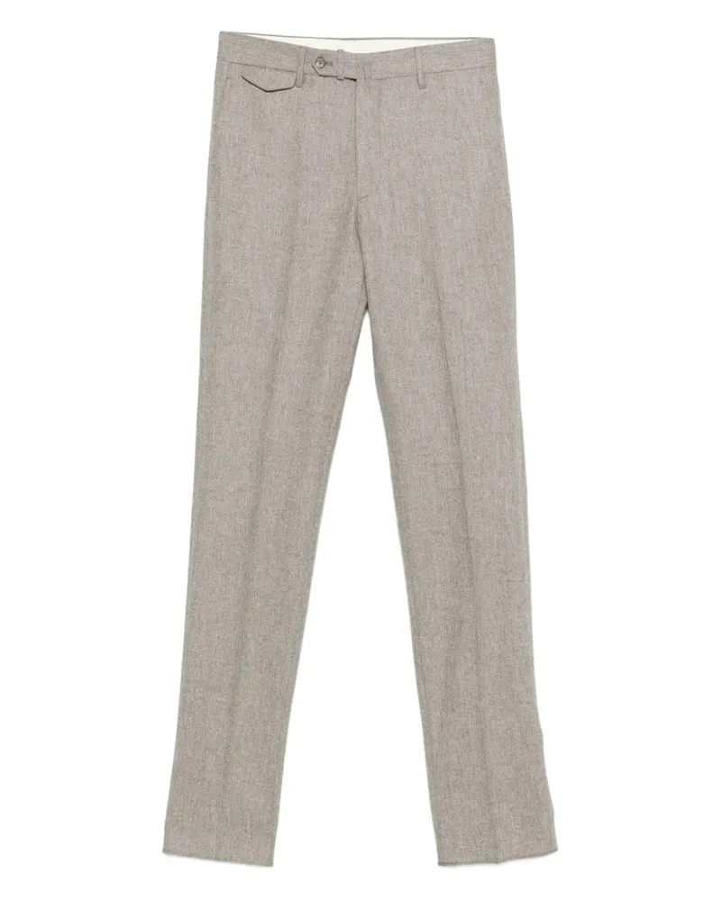 Tagliatore Hose mit meliertem Effekt - Grau Grau