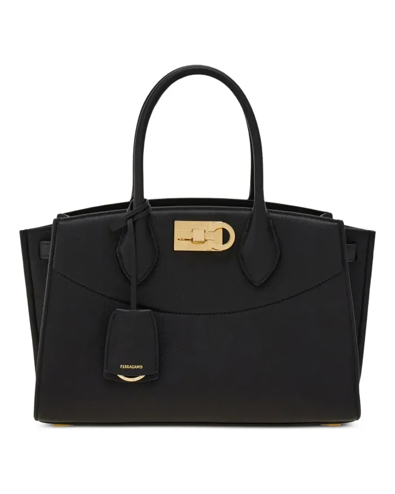 Ferragamo Strukturierter Shopper - Schwarz Schwarz