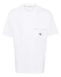 Calvin Klein T-Shirt Weiß