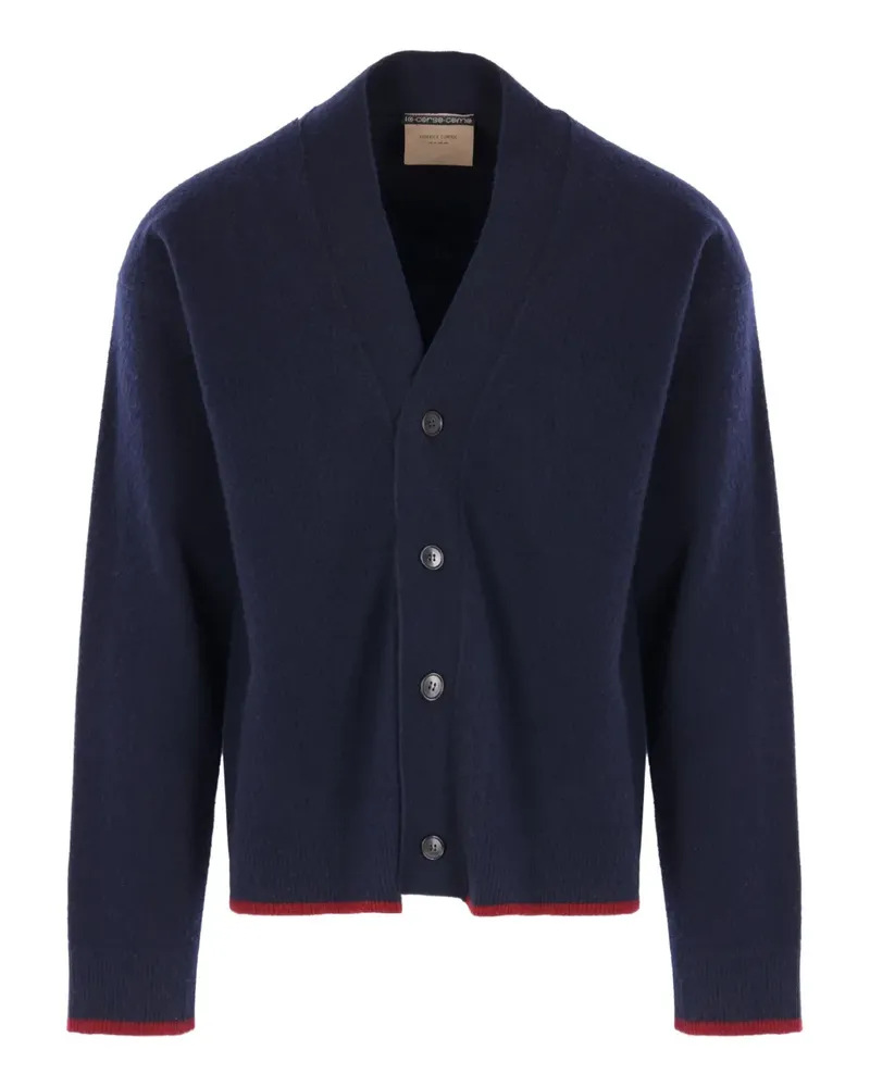 10 Corso Como x Federico Curradi V-neck cardigan - Blau Blau