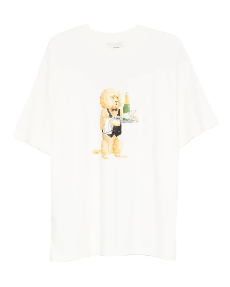 Drôle de Monsieur T-Shirt im Hunde-Design - Nude Nude