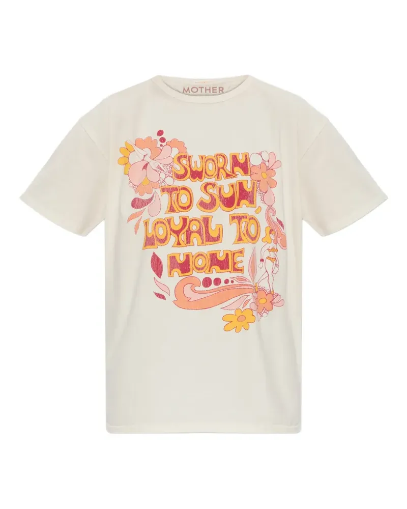 Mother The Sleep-Over T-Shirt - Nude Nude