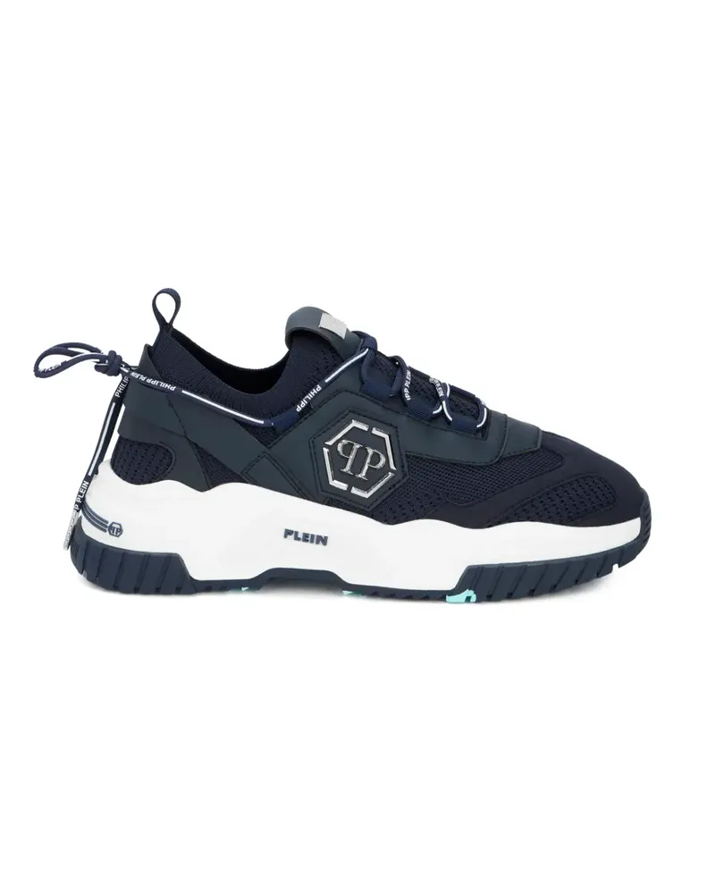 Philipp Plein Hexagon Sneakers - Blau Blau