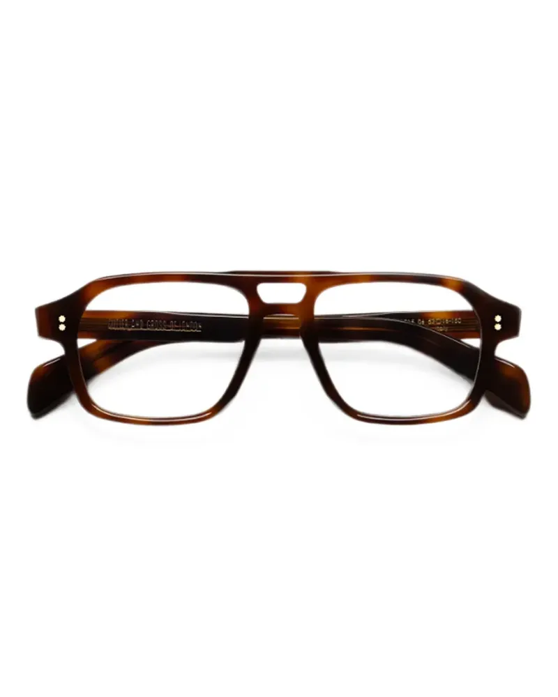 Cutler and Gross geometric-frame glasses - Braun Braun