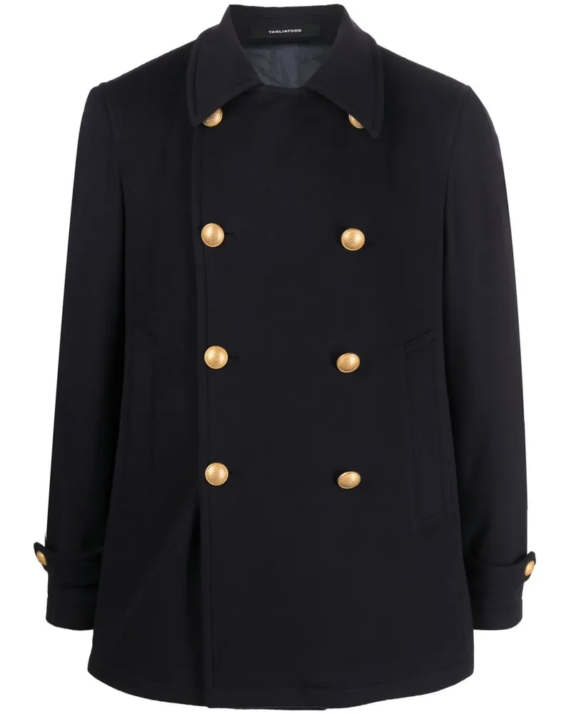 Tagliatore Klassische Cabanjacke - Blau Blau