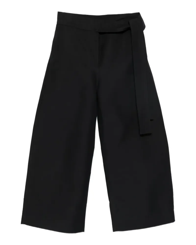 Sofie D'Hoore belted wide-leg trousers - Schwarz Schwarz