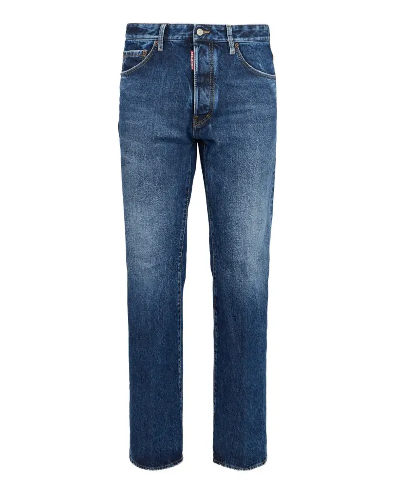 Dsquared2 Ausgeblichene Jeans - Blau Blau