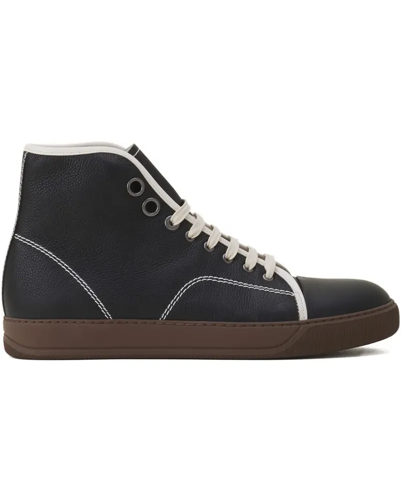Lanvin Sneakers mit Schnürung - Schwarz Schwarz
