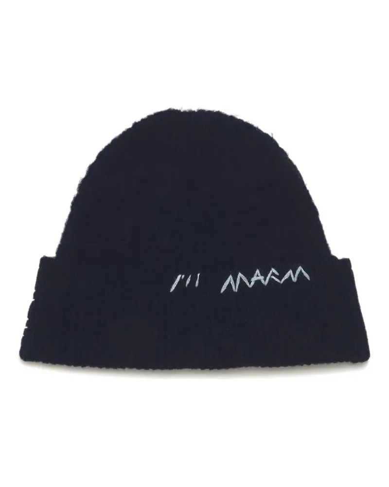Marni Gestrickte Beanie - Blau Blau