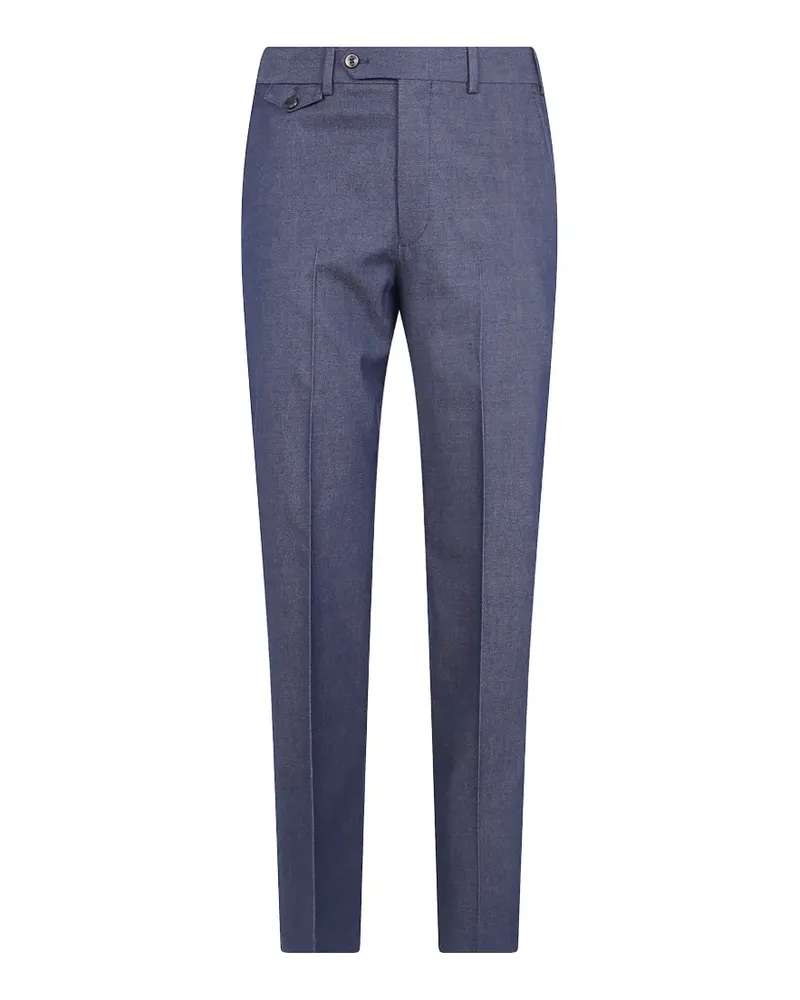 PT TORINO pressed-crease tailored trousers - Blau Blau