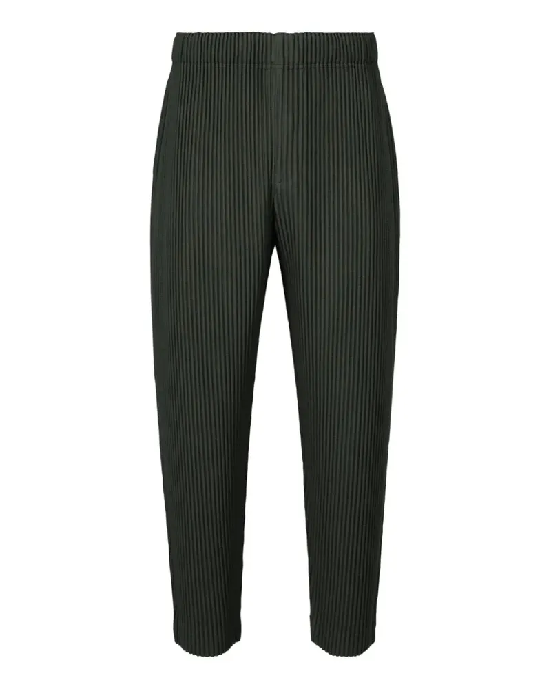 Issey Miyake Plissierte Hose - Grün Grün