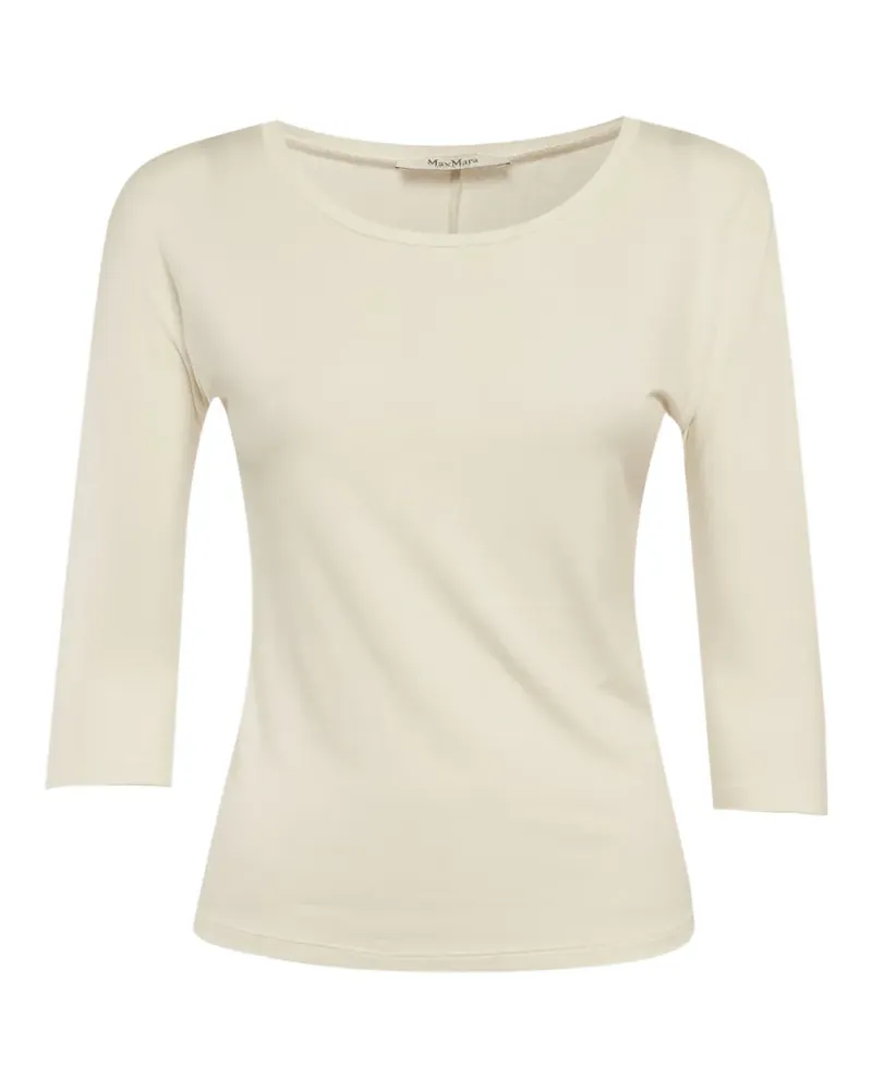 Max Mara crew neck T-shirt - Nude Nude