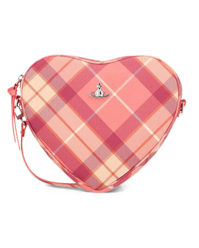 Vivienne Westwood Alexa Heart Umhängetasche - Rosa Rosa