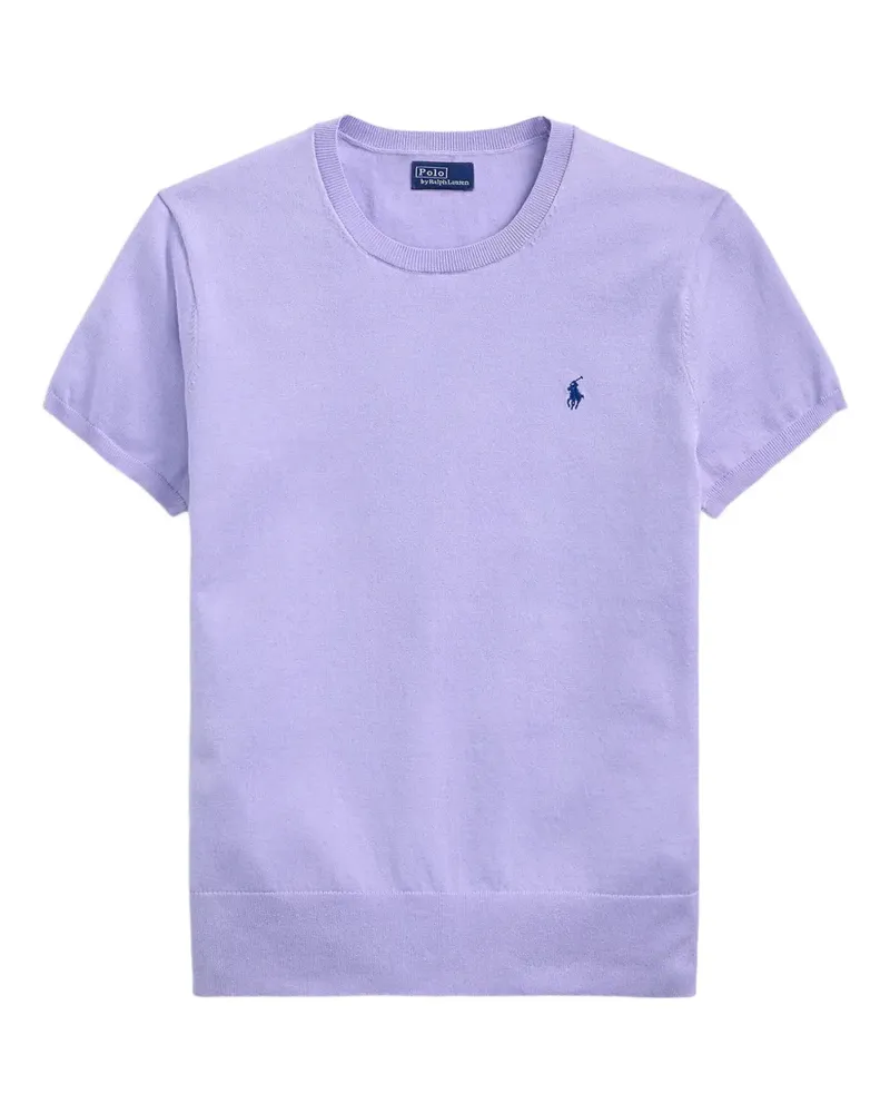 Ralph Lauren T-Shirt mit Logo - Violett Violett