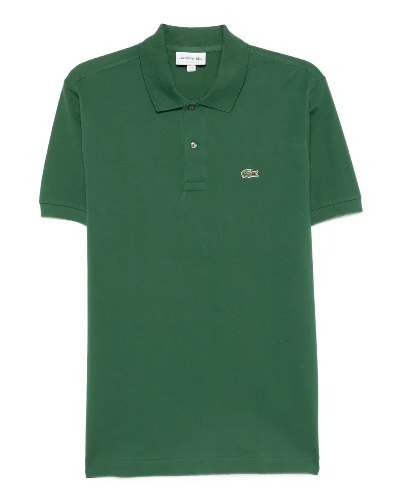 Lacoste logo-patch polo shirt - Grün Grün