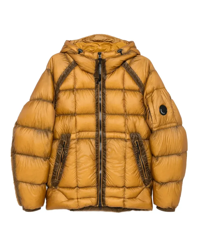 C.P. Company Gefütterte Kapuzenjacke - Braun Braun