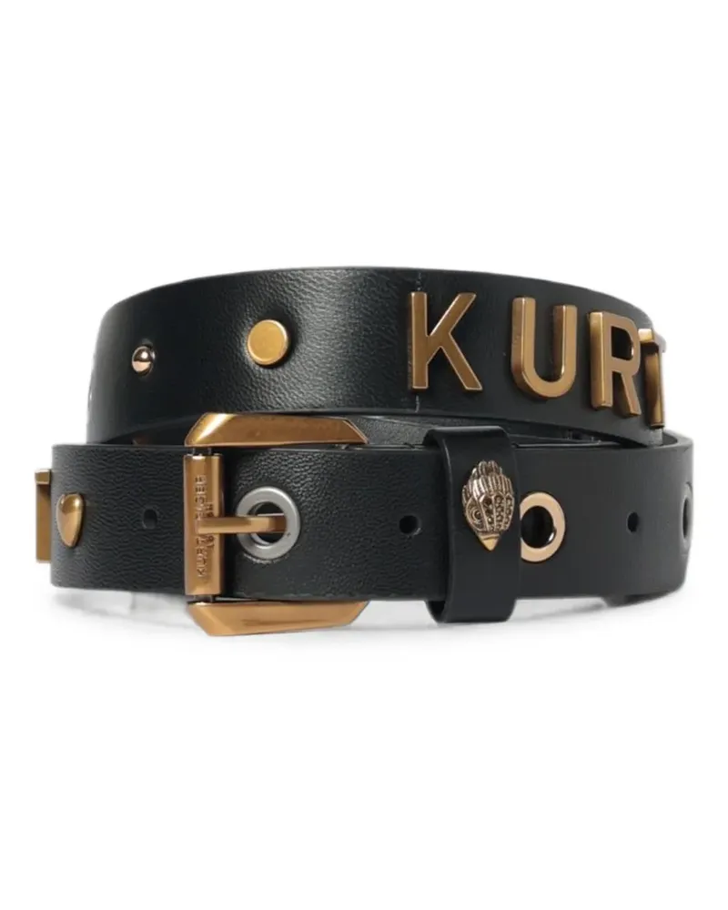 Kurt Geiger Kurt 30 leather belt - Schwarz Schwarz