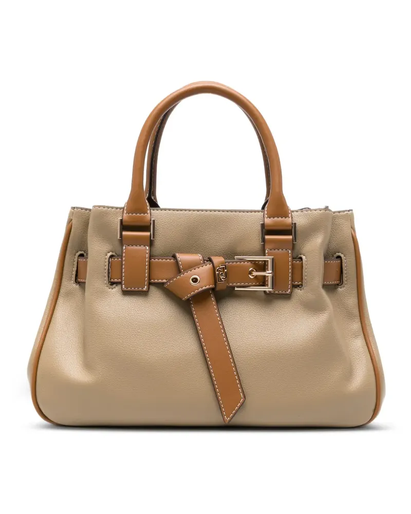 Liu Jo buckled tote bag - Nude Nude