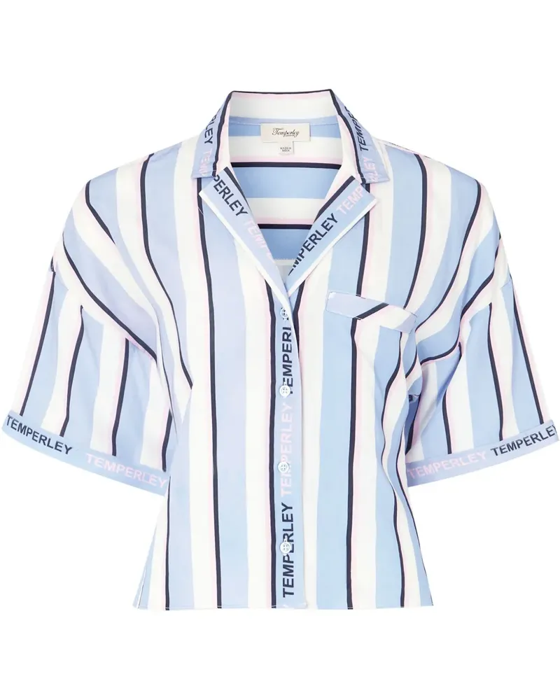 Temperley London Dominque Hemd - Blau Blau