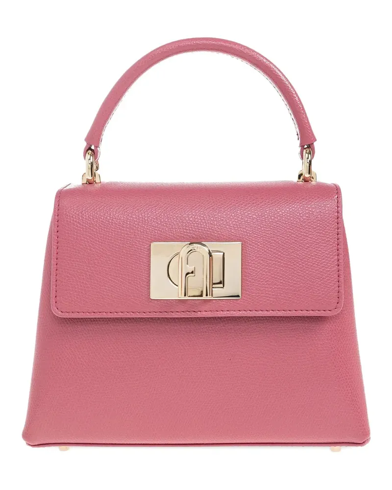 Furla Tote Bag mit Henkelverschluss - Rosa Rosa