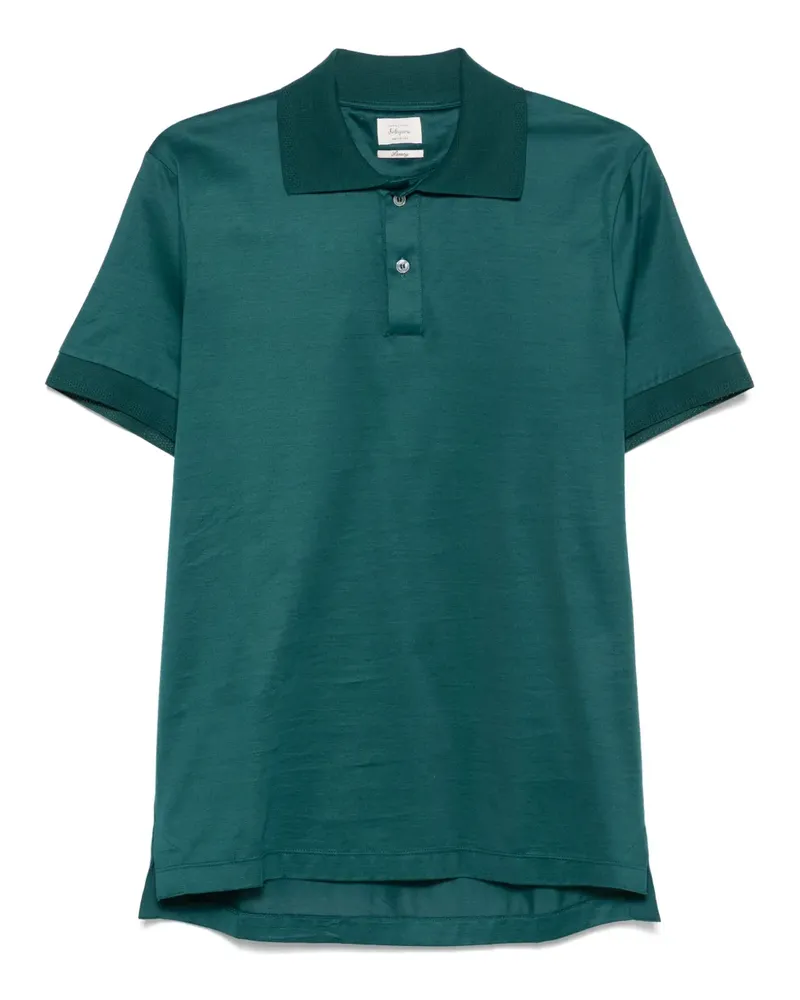Daniele Fiesoli Klassisches Poloshirt - Grün Grün