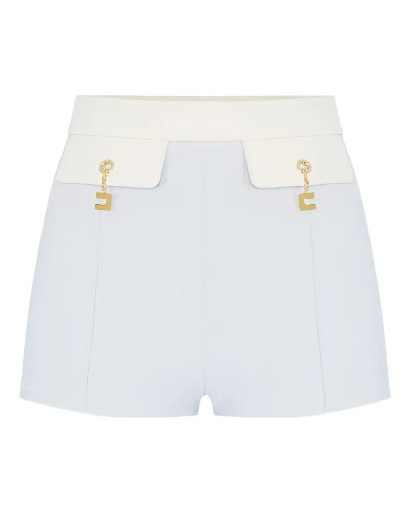 Elisabetta Franchi Shorts mit Gesäßtasche - Blau Blau