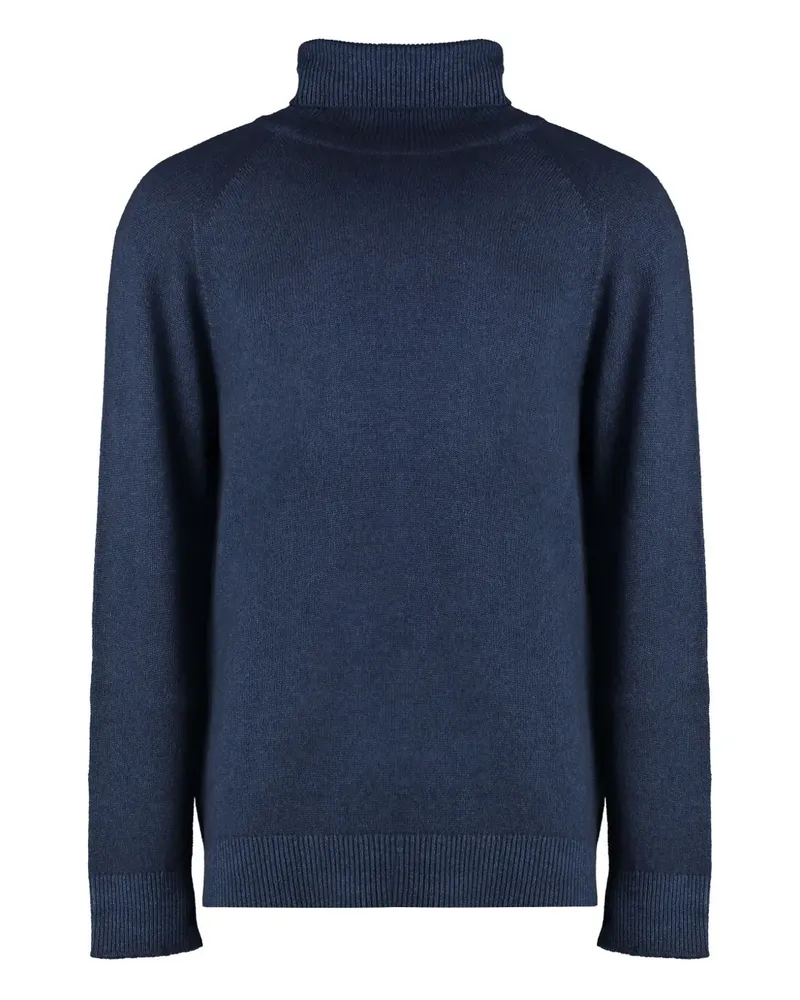 Malo Pullover mit Rollkragen - Blau Blau