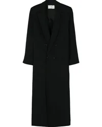 AMI Paris Klassischer Trenchcoat Schwarz