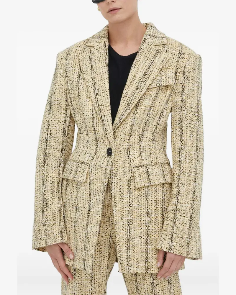 Day Birger et Mikkelsen Einreihiges Tweed-Sakko - Nude Nude