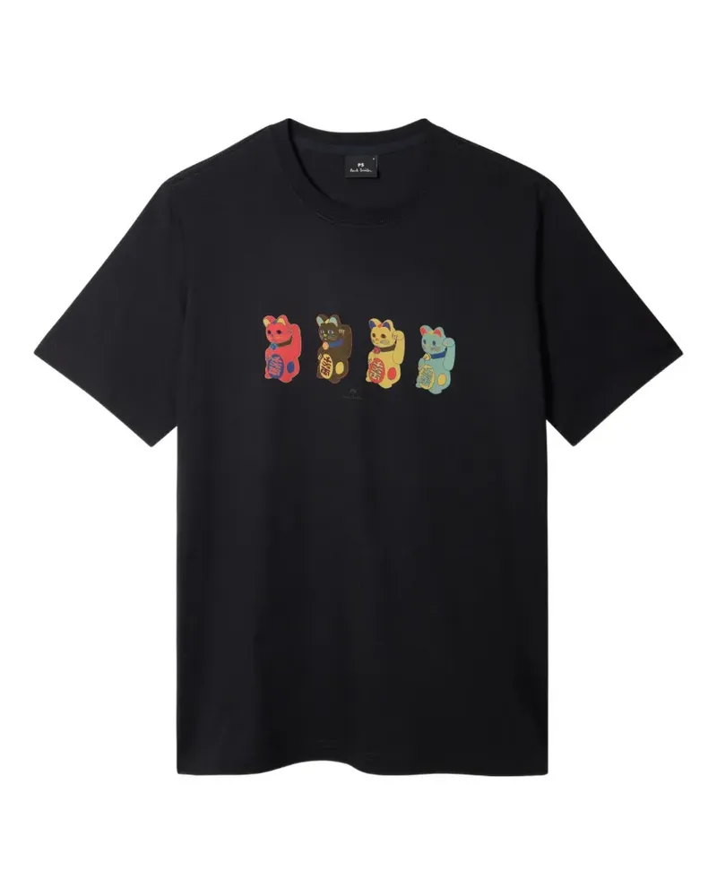 Paul Smith graphic T-shirt - Schwarz Schwarz