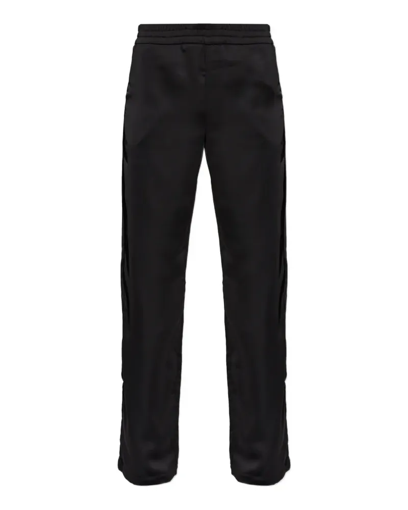 OFF-WHITE Hose mit Spitzeneinsätzen - Schwarz Schwarz
