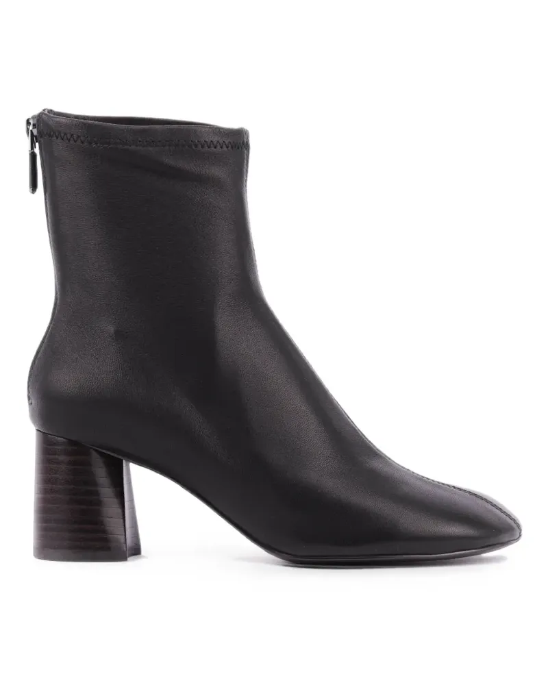 Lola Cruz Belinda Stiefeletten mit quadratischer Kappe - Schwarz Schwarz
