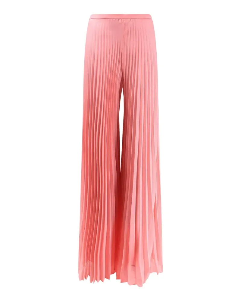 Max Mara pleated chiffon trousers - Rosa Rosa