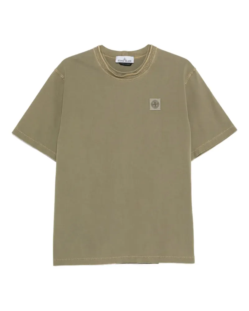 Stone Island Klassisches T-Shirt - Grün Grün