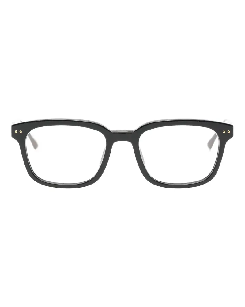 Linda Farrow Mauro square-frame glasses - Schwarz Schwarz