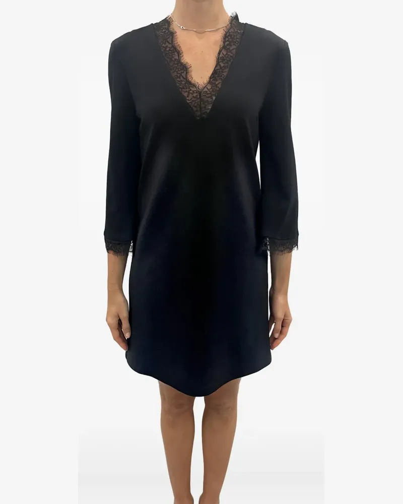 Liu Jo lace tunic dress - Schwarz Schwarz