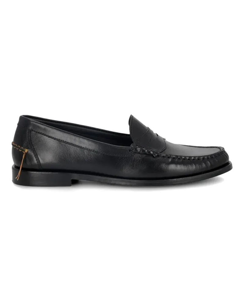 Fortela Valerie leather loafers - Schwarz Schwarz