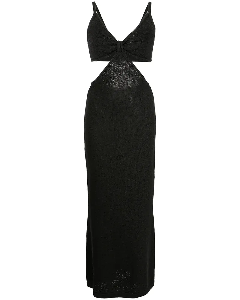 Cult Gaia Rückenfreies Serita Kleid - Schwarz Schwarz