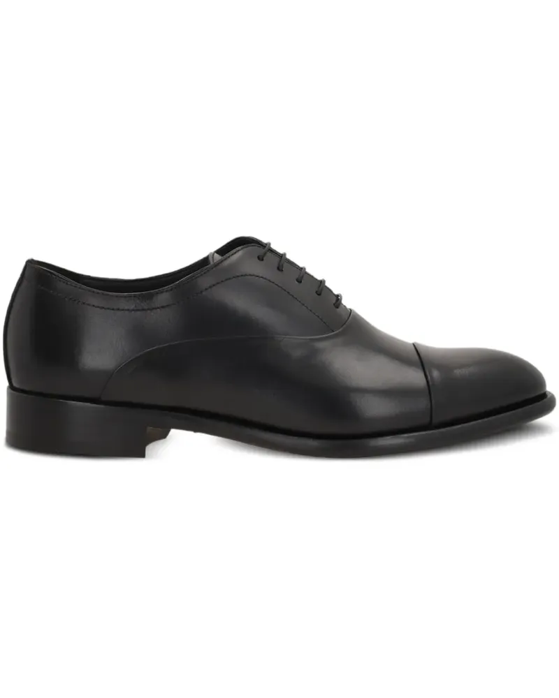 Doucal´s Schnürschuhe mit angeschnittener Kappe - Schwarz Schwarz