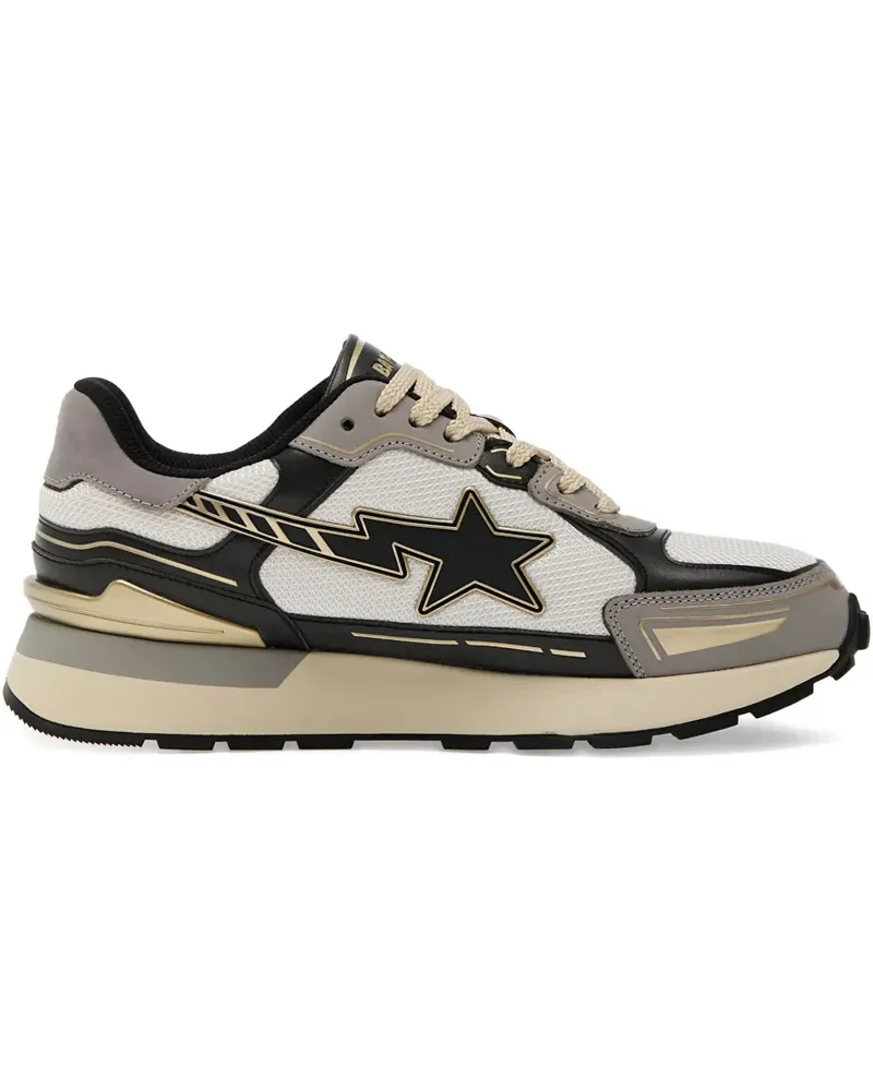 BAPE Sneakers mit Sternen - Schwarz Schwarz