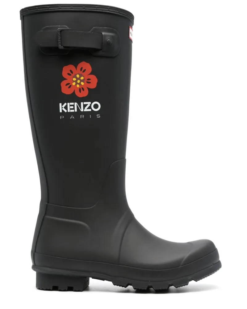 Kenzo x Hunter Wellington Original Stiefel - Schwarz Schwarz