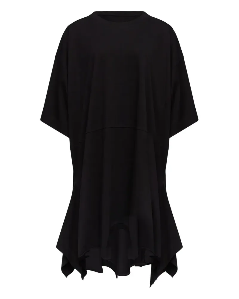 Maison Margiela Asymmetrisches Kleid - Schwarz Schwarz