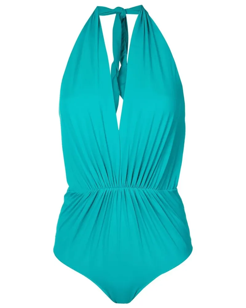 Clube Bossa Ronson Neckholder-Badeanzug - Blau Blau