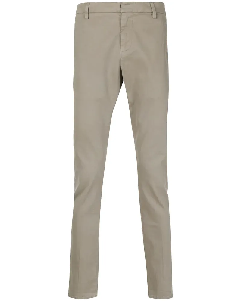 Dondup Chino mit schmalem Schnitt - Grau Grau